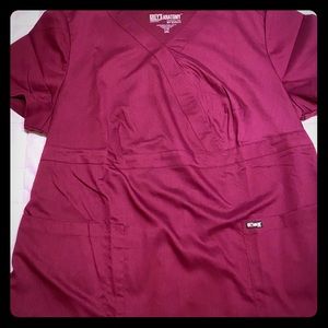Greys anatomy 2x scrub top